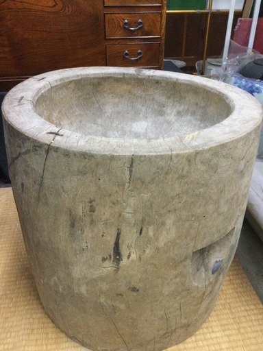 【店頭お渡し】　餅つき臼　臼　（杵別売り）　¥21,780（税込）　【市内配送¥4,000】