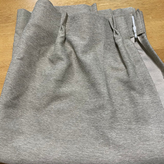 お譲り先決定　無印良品カーテン　100×180 2枚の画像