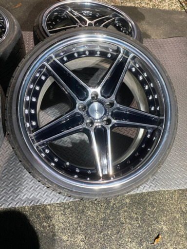 WORK ランベック LS1 20インチ 9.5J 8.5J アルベル等