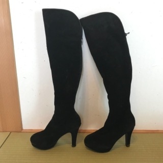 🔴あげます！レディース　黒のロングブーツ