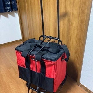 (取引中)2輪キャリーカート(折りたたみ台車)
