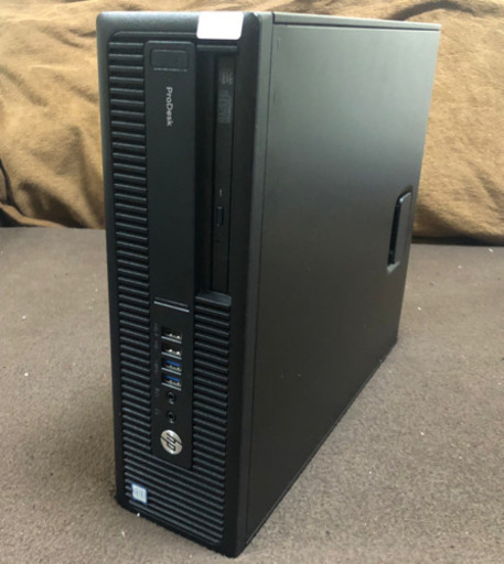 デスクトップパソコン　モニター付き　中古　HP i7 6700 16GB
