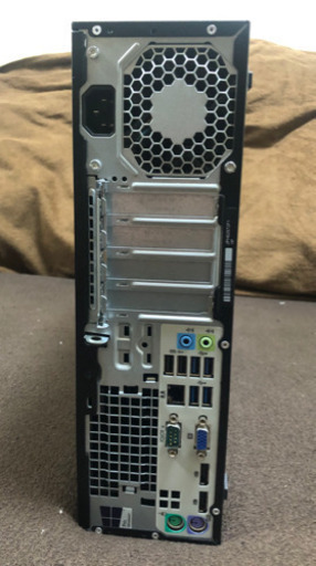 デスクトップパソコン　モニター付き　中古　HP i7 6700 16GB 