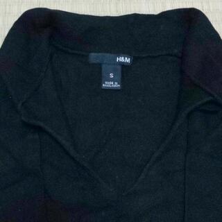 日本未発売レア‼️H&M リボンタイ 半袖ニットトップス Mサイズの画像