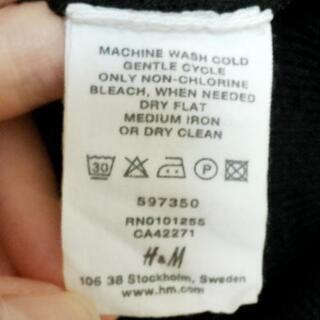 日本未発売レア‼️H&M リボンタイ 半袖ニットトップス Mサイズの画像