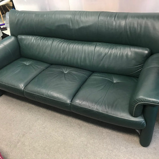カリモク 3人掛け 本革 ソファー チターノ 3P