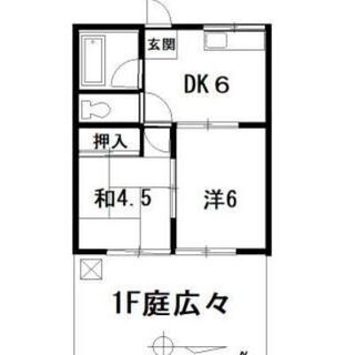 【府中2DK】【礼金0】【今だけ仲手0円】【嬉しいフリーレント】