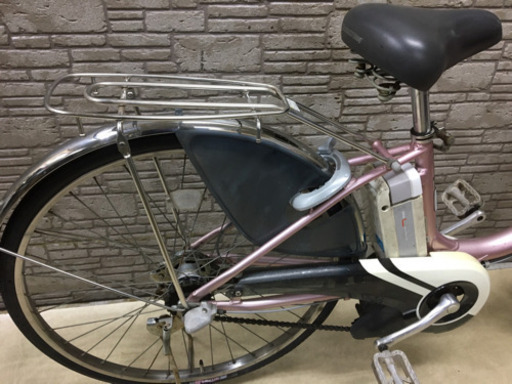 クリスマスSALE  東京23区配達無料　新基準　ブリヂストン　アシスタ　8.1Ah リチウム 電動自転車☆中古☆BS☆アシスタ