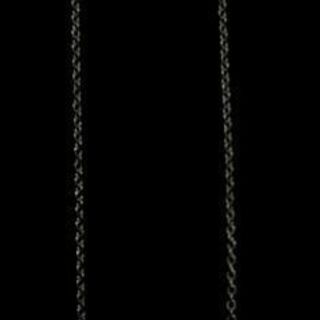 【新品・未使用】アルファベット【P】キラキラストーンネックレス（銀色、40cmチェーン付）の画像