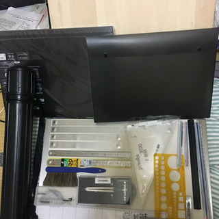 12.22まで取引 建築士用品 a2平行定規 製図板 全19点