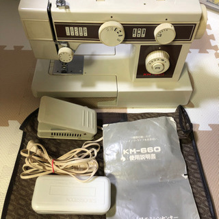 ジャンク品　アンティークミシン