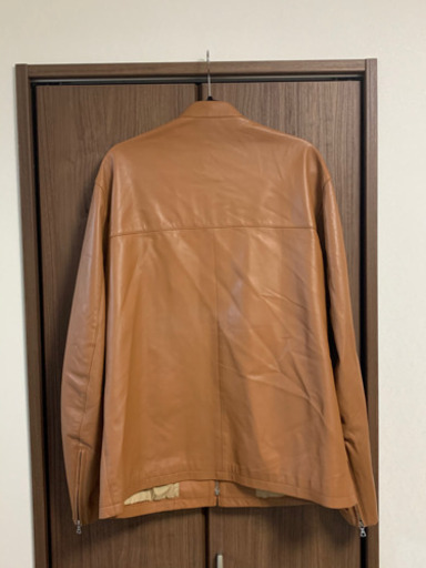 APE レザーシングルライダース　XL 本革　エイプ