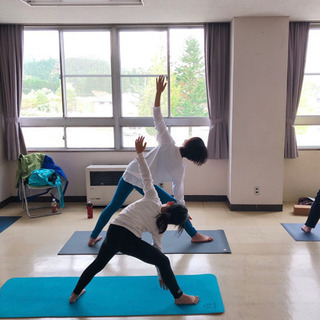 26日（土）由利本荘市10時よりヨガレッスン開催します。