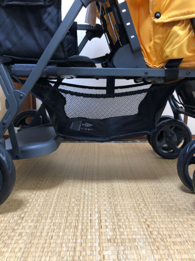 2人乗りベビーカー　美品です?