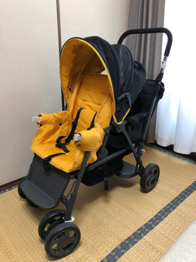 2人乗りベビーカー　美品です?