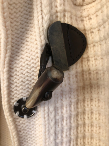 【超美品！】BARK ショート　ニットダッフルコート