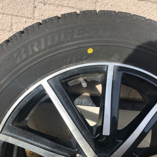 ブリジストン　スタッドレスタイヤホイール付き4本の画像
