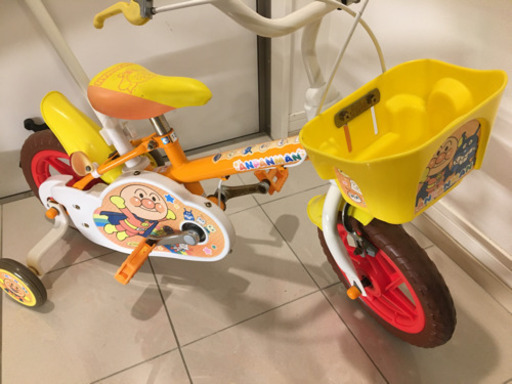 子供用アンパンマン自転車