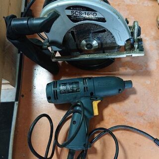 貸します④ 丸ノコ、インパクトドライバー