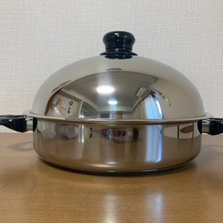 Buffalo バッファローステンレス鍋　両手鍋　浅型の画像