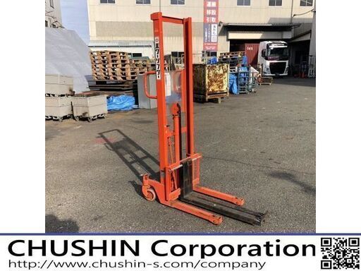 200キロ　200kg　ハンドリフト　ハンドフォーク　フォークリフト　手動　1.5ｍ　油圧リフト　パワーリフター　トラバーリフト　ビシャモン　をくだ屋技研　O.P.K　OPK　おくだ屋技研　HF200040