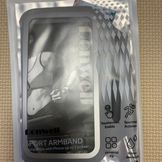 ランニングアームバンド新品未使用の画像