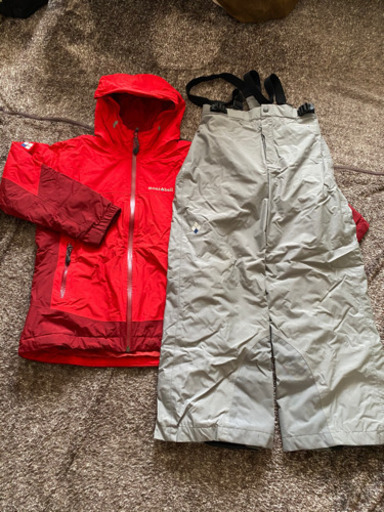 mont-bell スキーウェア　kids用