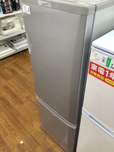 MITSUBISHI　三菱　2ドア冷蔵庫　MR-P17Z-S1　2016年製　【トレファク　川越店】