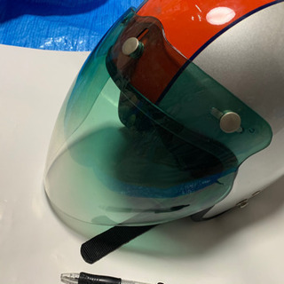 ジェットヘルメット用ロングシールドの画像