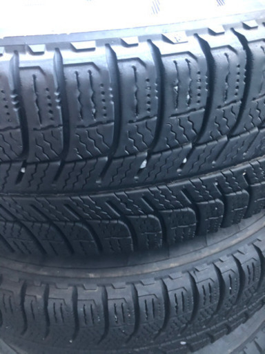 ミシュラン　スタッドレスタイヤ　アルミホイル付　195/80R/15ST