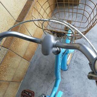 【問い合わせ対応中】子供用 自転車 14インチ 水色 男女兼用の画像