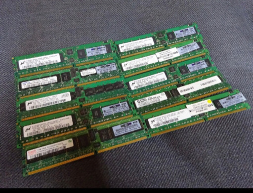 (M11-00) PCメモリ 1GB 10枚セット 現状品 パソコン 周辺機器