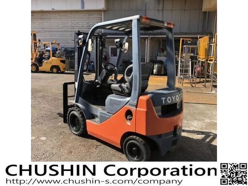 1トン　低稼働　エンジンフォークリフト　1t　1.0t　トヨタ　関東輸送費無料(条件有)