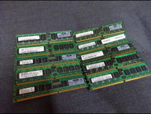 (M12-00) PCメモリ 1GB 10枚セット 現状品 パソコン 周辺機器