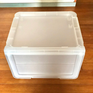 収納ケース　半透明　KABAKO　M　半額の画像