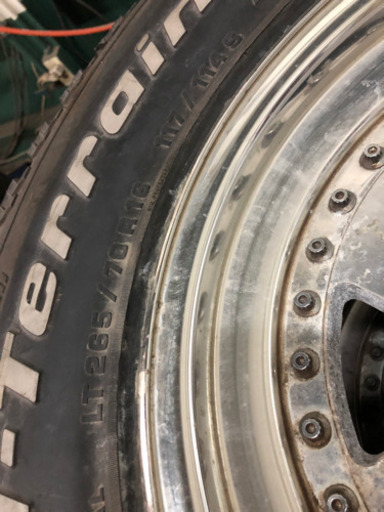 ただいま商談中……BFグッドリッチ❣️　ヒゲ付きバリ溝❣️