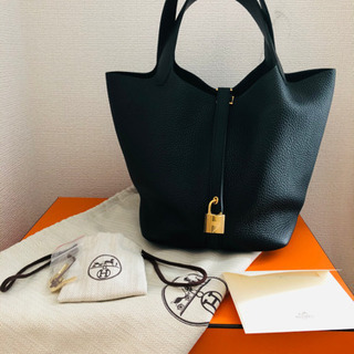 HERMES エルメス ピコタンロック MM ノアール　ブラック...