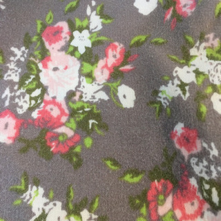【受付終了】裏起毛花柄ズボンの画像