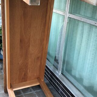 ☆値下　大型木製長机（160×60×80㎝）[中古品]の画像