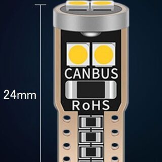 ◎T10　3030chip　6連　LED　10個セット 【未使用】の画像