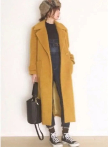 todayful ロングコート ロングチェスター