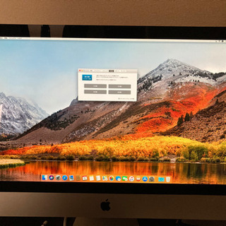 美品　元箱有　imac mid2011 27インチ 20GBメモリー 500GB新品SSD 