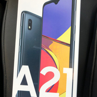 【新品未使用品】docomo Galaxy A21