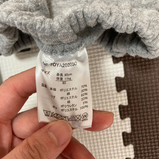 【差し上げます】ベビー用  ズボン 裏起毛の画像