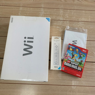 Wii 本体　別売りリモコン　スーパーマリオブラザーズ