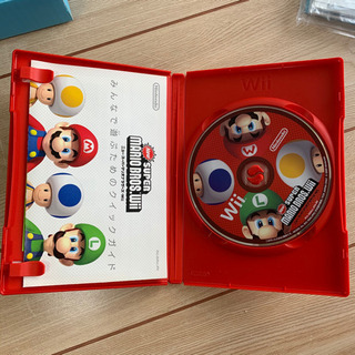 Wii 本体　別売りリモコン　スーパーマリオブラザーズの画像