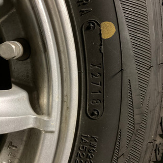 （商談中）１４５Ｒ１２　6PR 中古スタッドレスタイヤ、ホイールセットの画像