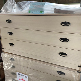 桐タンス3段！新品10800円です😉