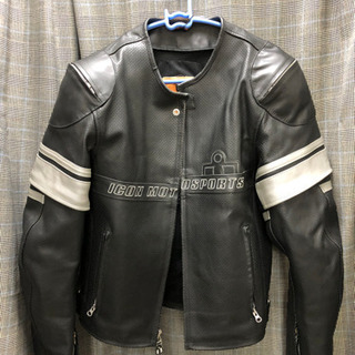 icon アイコン ライダースジャケット XLサイズ 現品限り