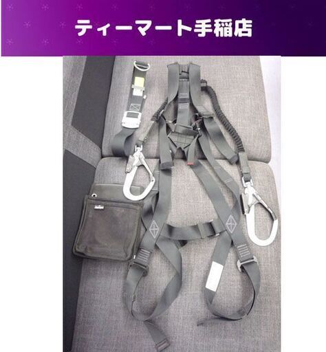安全保護具 フルハーネス 胴ベルト Mサイズ 100ｋｇ タジマ 墜落制止用器具  ダブルランヤード  新規格